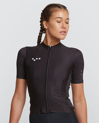 Pedla 車衣Essential Classic Jersey-Black短袖 女-黑