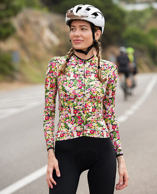 DSPRO 薄長袖車衣Multicolor ditsy floral 小碎花