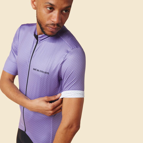Café du Cycliste 車衣 Fleurette Lightweight Jersey Amethy 短袖 男 紫