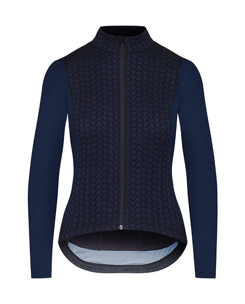 Café du Cycliste 車衣Irma LS Navy長 女-藍