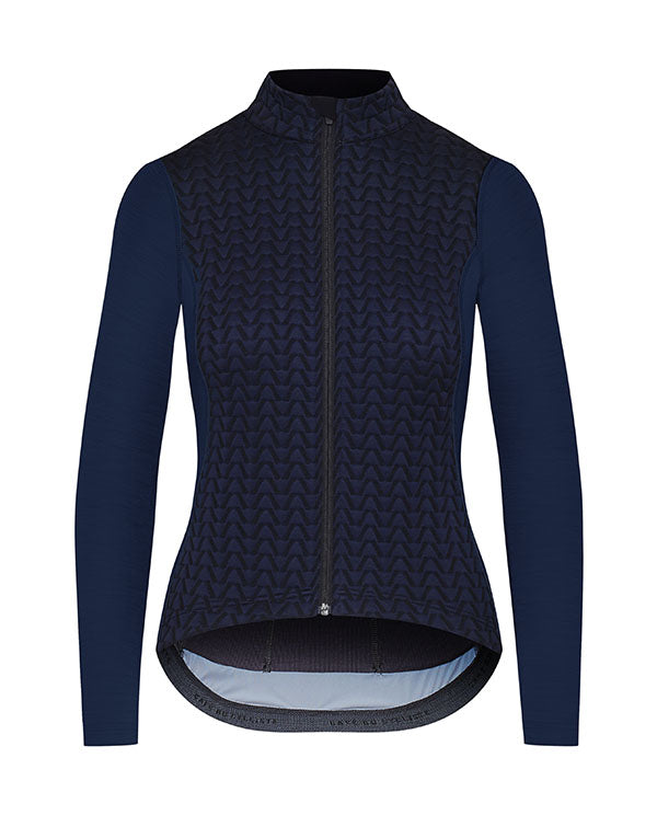 Café du Cycliste 車衣Irma LS Navy長 女-藍