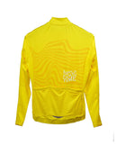 Kniel 薄長袖車衣Enjoy Yellow LS-黃 (男女共版)
