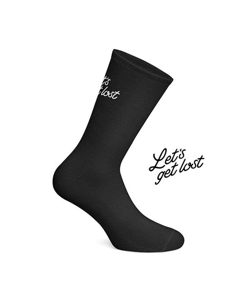 COIS 車襪Lets get lost Socks Black-黑