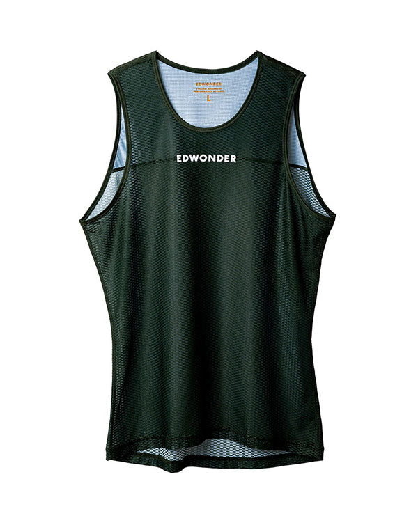 EdWonder 底衫EdW Edition Baselayer Woodland Green無袖 男-綠