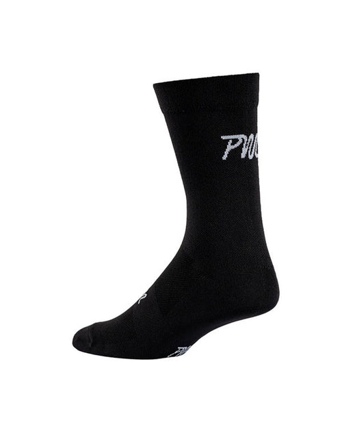 Pedal Mafia 車襪Pro Sock Black - 黑底白字