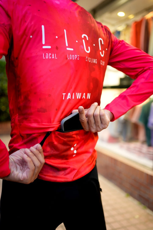 Pedla 全方位風雨衣-台灣限定款 AuqaTECH Jacket 男 - 紅