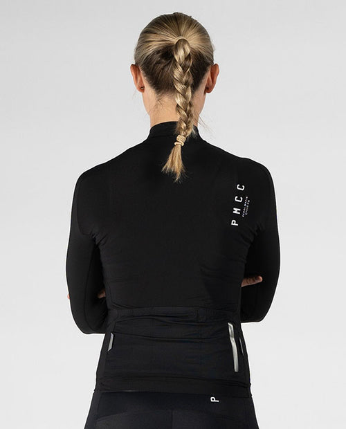 Pedal Mafia 車衣PMCC長袖 女-黑