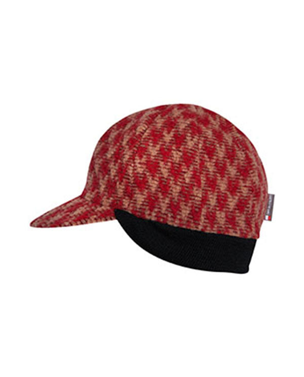 Café du Cycliste 小帽Belgian cap Ivory Red冬季比利時帽-紅白