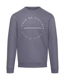 Café du Cycliste 衛T Clementine Petrol Grey長 共版-紫灰