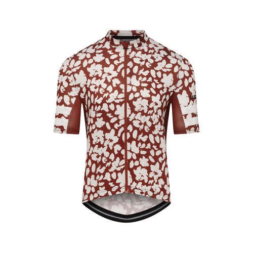 Café du Cycliste 車衣 Floriane Lightweight Jersey Sequoia 短袖 男 磚紅