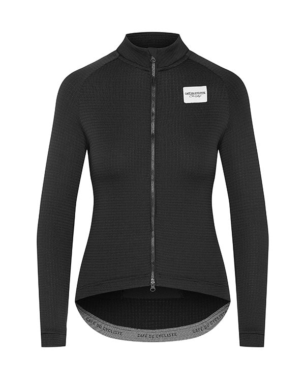 Café du Cycliste 車衣Lara Black長袖 女-黑