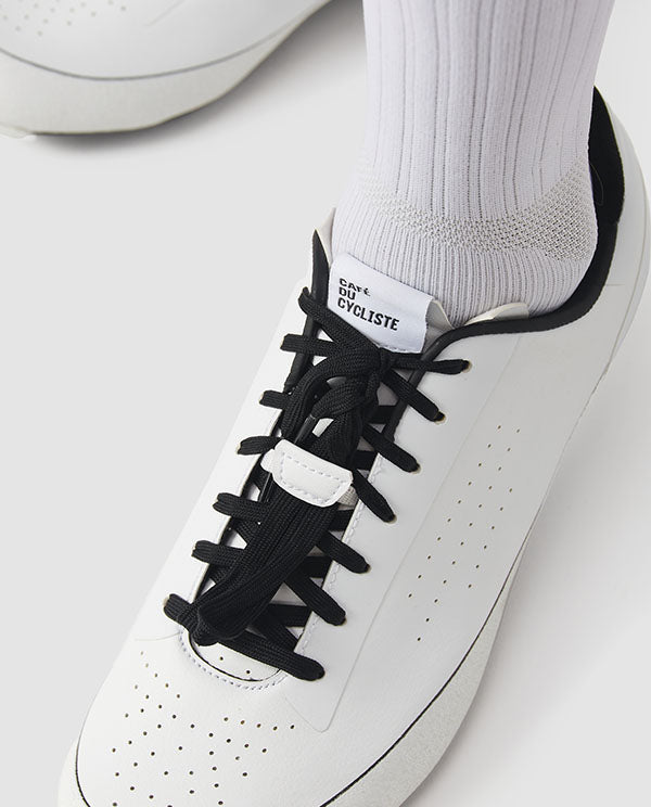 Café du Cycliste 卡鞋 Performance Cycling Shoes 白(鞋帶款)